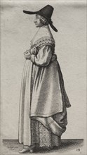 The Several Habits of English Women, from the Nobility to the Country Women..., 1640. Creator: Wenceslaus Hollar (Bohemian, 1607-1677).