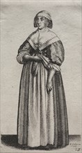 The Several Habits of English Women, from the Nobility to the Country Women..., 1640. Creator: Wenceslaus Hollar (Bohemian, 1607-1677).