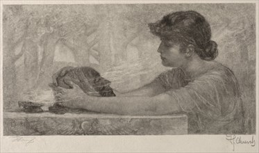 The Sibyl, 1887. Creator: Francis Scott King (American, 1850-1913).