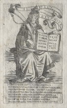 The Sibyls: The Delphian Sibyl, 1400s. Creator: Francesco Rosselli (Italian, 1448-before 1513), attributed to.