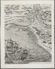 The Siege of La Rochelle: Plate 12, 1628-1630. Creator: Jacques Callot (French, 1592-1635).