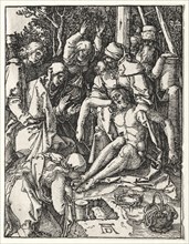 The Small Passion: Lamentation, c. 1509-1510. Creator: Albrecht Dürer (German, 1471-1528).