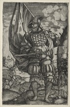 The Standard-Bearer, 1537. Creator: Master F. G. (German).