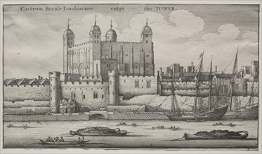 The Tower, London. Creator: Wenceslaus Hollar (Bohemian, 1607-1677).