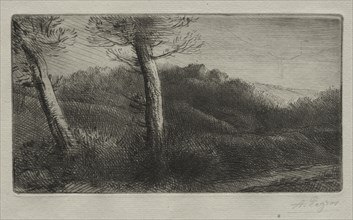 The Traveler Stretched out on the Grass, c. 1888. Creator: Alphonse Legros (French, 1837-1911).