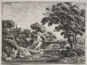 The Two Bridges. Creator: Anthonie Waterloo (Dutch, 1609/10-1690).