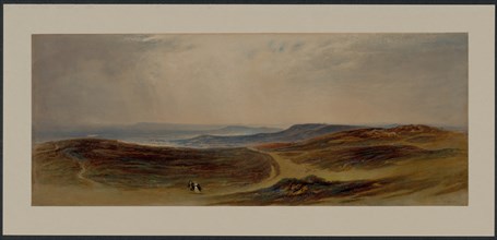 The Valley of the Tyne, My Native Country near Henshaw, 1842. Creator: John Martin (British, 1789-1854).