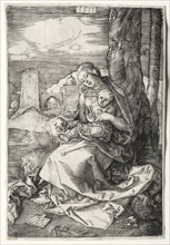 The Virgin and Child with the Pear, 1511. Creator: Albrecht Dürer (German, 1471-1528).