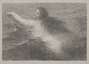 The Water Genius, 1896. Creator: Henri Fantin-Latour (French, 1836-1904).