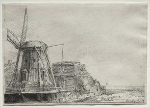 The Windmill, 1641. Creator: Rembrandt van Rijn (Dutch, 1606-1669).