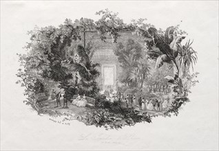 The Winter Garden, 1842-1843. Creator: Charles François Daubigny (French, 1817-1878).