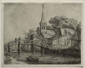 The Wooden Bridge. Creator: Jan van Goyen (Dutch, 1596-1656).