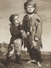 The Young Beggars, c.1800. Creator: Karl Ludwig Bernhard Buchhorn (German, 1770-1856).