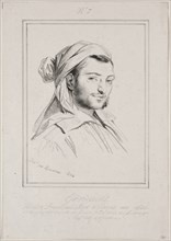 Theodore Gericault, 1824. Creator: Achille Devéria (French, 1800-1857).