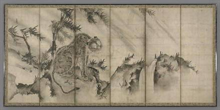 Tiger, 1500s. Creator: Sesson Sh?kei (Japanese, 1504-1589).