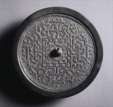 TLV Mirror with Serpentine Interlaces, late 2nd-1st century BC. Creator: Unknown.