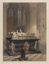 Tomb of De Merode's Family, Gheel. Creator: Louis Haghe (British, 1806-1885).