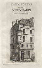 Tourelle rue de coq Saint-Jean. Creator: Alfred Alexandre Delauney (French, 1830-1894).