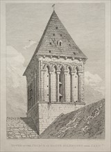 Tower of the Church of Haute Allemagne near Caen. Creator: John Sell Cotman (British, 1782-1842).