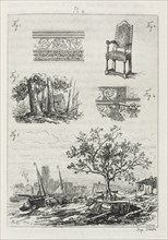 Traité de La Gravure a l?eau forte: Plate 4, 1866. Creator: Maxime Lalanne (French, 1827-1886); Cadar and Luquet.