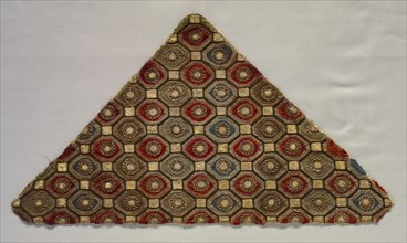 Triangular Textile, 19th century. Creator: Unknown.