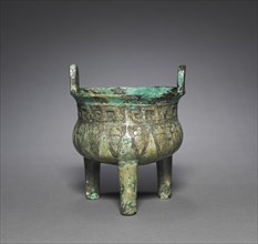 Tripod Cauldron (Ding), 1200-1100 BC. Creator: Unknown.