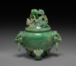 Tripod Vase: Ting, 1644-1911. Creator: Unknown.