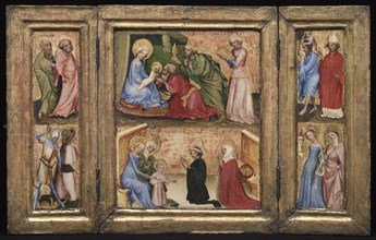 Triptych with the Adoration of the Magi , c. 1424. Creator: Unknown.