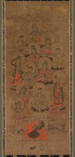 Twelve Buddhas and Kobo Daishi (Jusanbutsu), late 17th century. Creator: Unknown.
