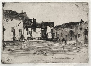 Twelve Etchings from Nature: Liverdun, 1858. Creator: James McNeill Whistler (American, 1834-1903).