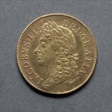 Two Guineas (obverse), 1687. Creator: Unknown.