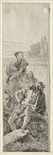 Two Peasants. Creator: Giovanni Domenico Tiepolo (Italian, 1727-1804).