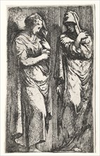 Two Roman Women. Creator: Francesco Primaticcio (Italian, 1504-1570).