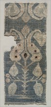 Two-faced Carpet Fragment, 1100s. Creator: Unknown.