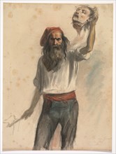 Un Borreau (An Executioner), c. 1848. Creator: Auguste Raffet (French, 1804-1860).