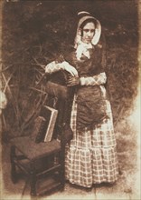 Unknown Woman, c. 1844. Creator: David Octavius Hill (British, 1802-1870); Robert Adamson (British, 1821-1848), and.