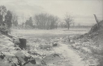 Untitled (Winter Landscape), c. 1900. Creator: William B. Post (American, 1857-1925).
