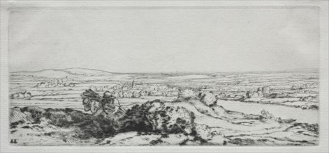 Valley of the Dunes (La Vallee des Dunes). Creator: Alphonse Legros (French, 1837-1911).