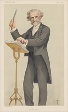 Vanity Fair: "Italian Music", 1879. Creator: Théobald Chartran (French, 1849-1907); Vincent Brooks Day & Son.