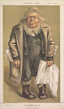 Vanity Fair: Statesman, No. 118 "Anything to Beat Grant", 1872. Creator: Thomas Nast (American, 1840-1902); Vincent Brooks Day & Son.