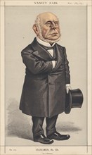 Vanity Fair: Statesman, No. 126 "An Arbitrator", 1872. Creator: Anonymous; Vincent Brooks Day & Son.