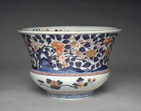 Vase (Imari ware), c 1700s- 1800s. Creator: Unknown.