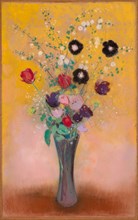Vase of Flowers, 1916. Creator: Odilon Redon (French, 1840-1916).