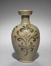 Vase with Floral Design, 1100s. Creator: Unknown.
