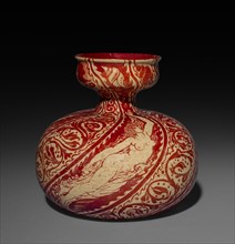 Vase, 1889. Creator: Walter Crane (British, 1845-1915); Maw & Co. (British (modern), 1850-1969).