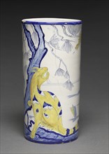 Vase, c. 1885. Creator: Emile Gallé (French, 1846-1904).
