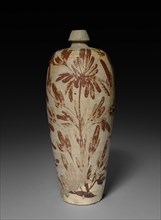 Vase: Cizhou ware, 12th Century. Creator: Unknown.