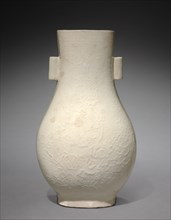 Vase: Ding ware, 1368- 1644. Creator: Unknown.