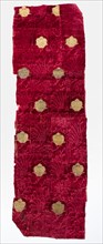 Velvet Fragment, 1400s. Creator: Unknown.