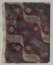 Velvet Fragment, c. 1385-1402. Creator: Unknown.